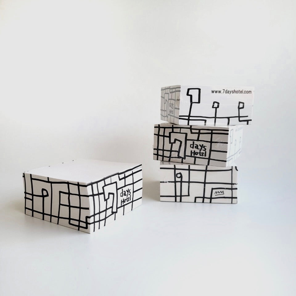 7days hotel オリジナル メモブロック