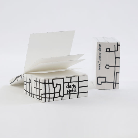 7days hotel オリジナル メモブロック