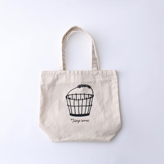 《販売終了》オリジナルエコバッグ 白・大