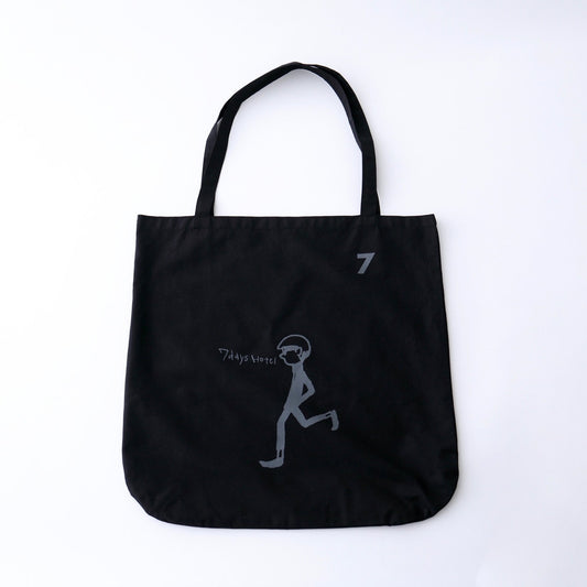 《販売終了》オリジナルエコバッグ 黒・大